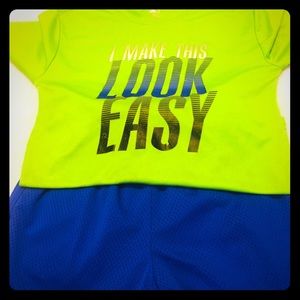 Starter Boys Athletic T-shirt and shorts